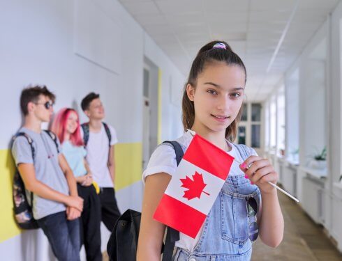 加拿大高中有很多國際學生