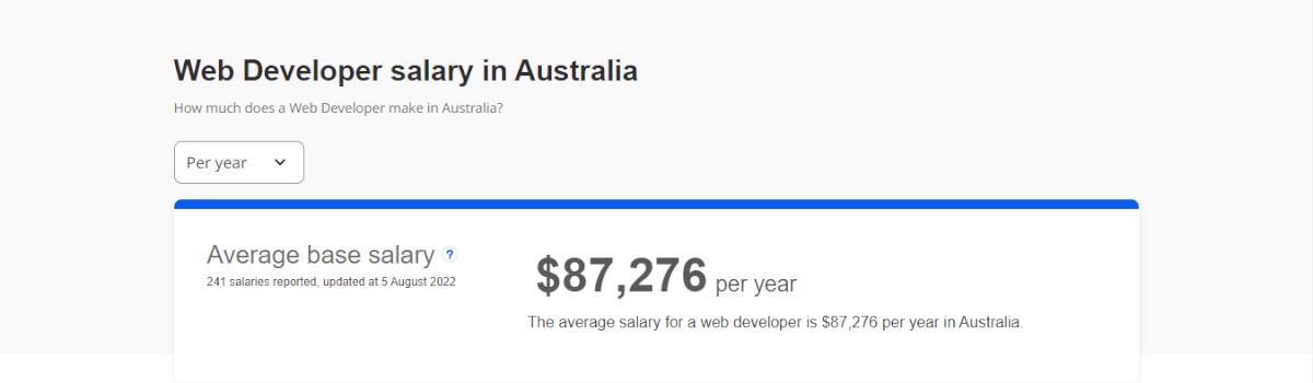 澳洲資工資管系薪資待遇8